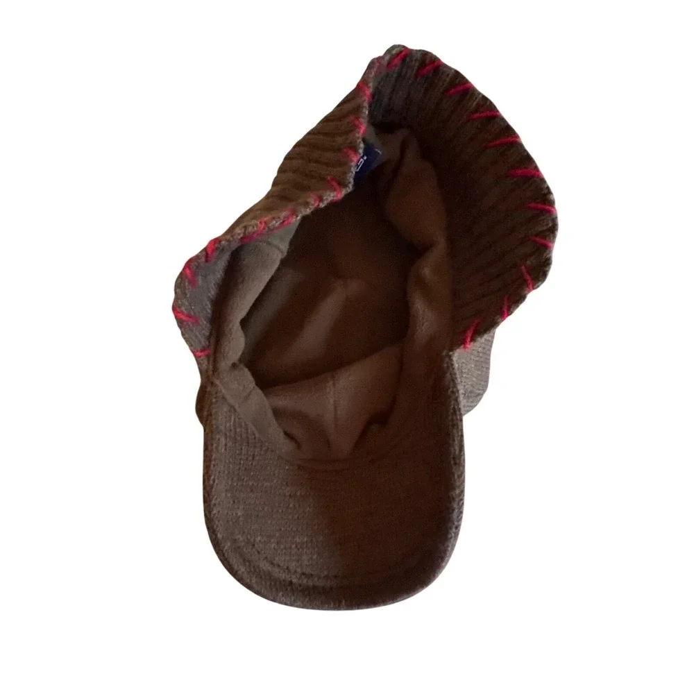 Gap‎ Kids Brown Knit Aviator Cap L/XL Acrylic & Polyester